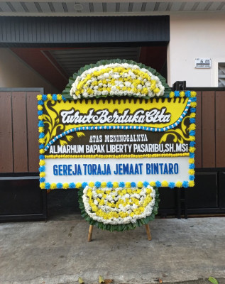 Papan Bunga Duka di Jati Makmur